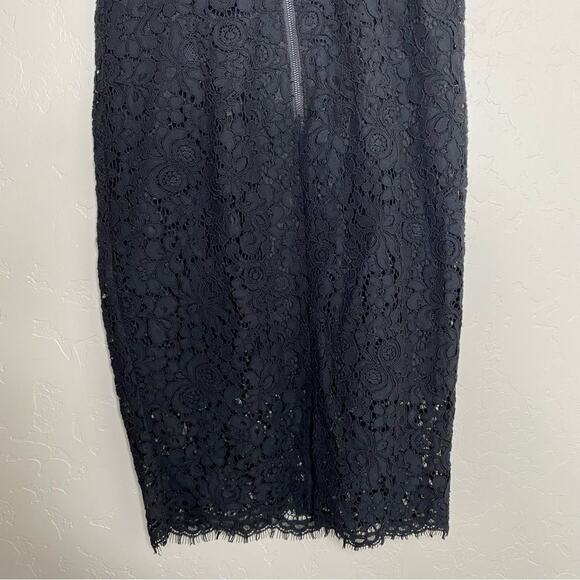 Bardot Lace Panel Dress in Black Small - Picture 8 of 10